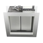 HVAC control electric exhaust aluminum manual air duct damper