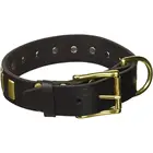 Brass Dog Leather Brass Cladding Material Perfect Topper Luxury Large Fashion Dog Collar Fashion Dog Supplies