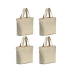High Quality Fashion Design Folding Reusable Cotton Canvas Tote Bag