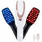 卸売 3 · イン · 1 光線療法頭皮マッサージ櫛髪の成長、抗脱毛ヘッドケア電気マッサージくしブラシ