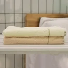 Plain 100% Cotton Towel 100 Towels 100% Cotton Plain Dyed Disposable Bath Towel 70 140 Custom and Quick Dry