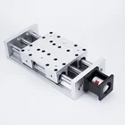 Stroke 100mm-1000mm Manual motorized Linear module Sliding Table Slide Linear Stage HX120