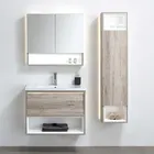Factory Direct Supply Country Style Wall Hung Mounted Modern Sink Bath Cabinet
