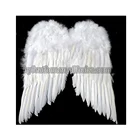 China NO.1 Feather Factory Directly Handmade Feather Product Yellow Feather Wing Fairy Wings
