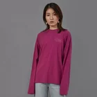 High quality fashion sports long sleeves casual women T-shirt