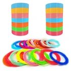 3-D Printing Free Shipping Sky Blue 1.75mm Silver Pla PCL ABS Flexible Nylon Plastic filament 3D Printer Filament