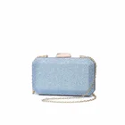 Party Shiny Customized Ladies Evening Clutch Bag Bridal Wedding Women Metal Clutch Bag