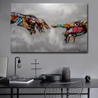 Living Room Home Decor Graffiti Print Urban Street Art Modern pop art posters Paintings