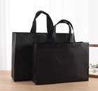 Custom foldable reusable supermarket bag Tote Non-woven Eco Friendly Grocery Shopping Bags made in Vietnam
