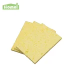 High absorbent kitchen dish cleaning cellulose sponge cloth 15*10*1cm 3 piece a pack