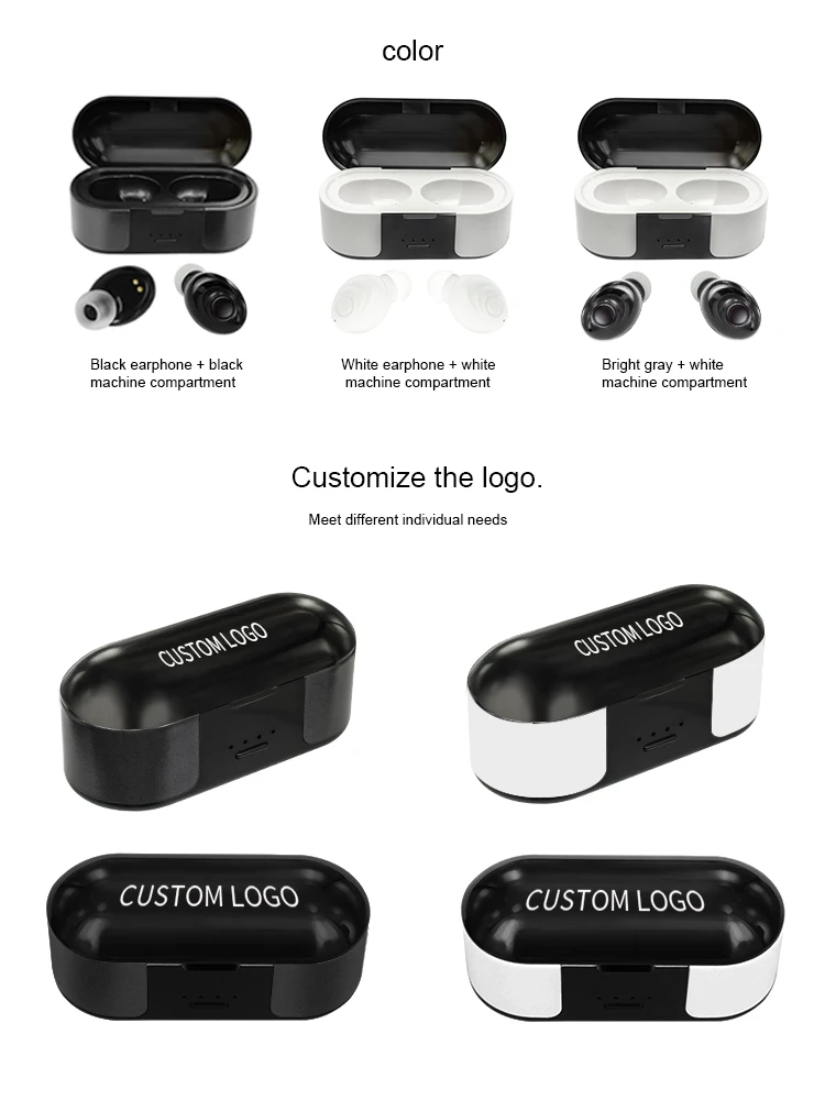 2020 wireless bluetooth earphone tws bt 5.0 mini headsets - ANKUX.COM