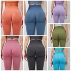 Wear AOLA Gym Wear Womens Women Butt Lift Brazilian Ribbed Custom New Scrunch Seamless Leggings