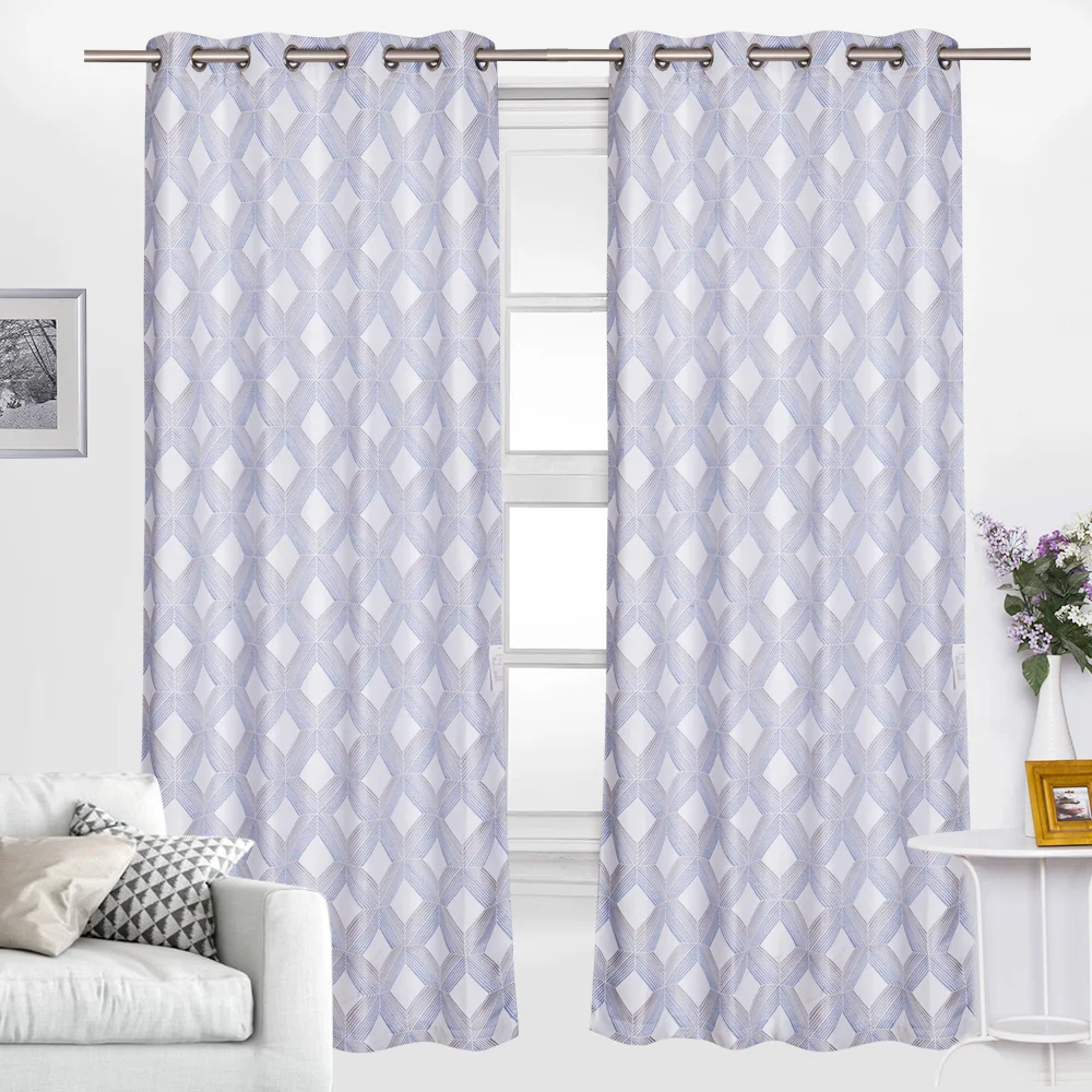 2020 designer curtain Europe jacquard curtain