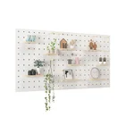 Simple Modern Wall Shelf Hole Board Storage Rack Living Room Wall Arrangement Rack Shop Wall Decoration