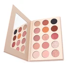 OEM Matte private label Maquillaje Shimmer Cosmetics custom makeup 15 Color Vegan Eye Shadow Palettes