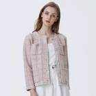 2019 hot sell casual coat Pearl button ladies cardigans long sleeve winter coat