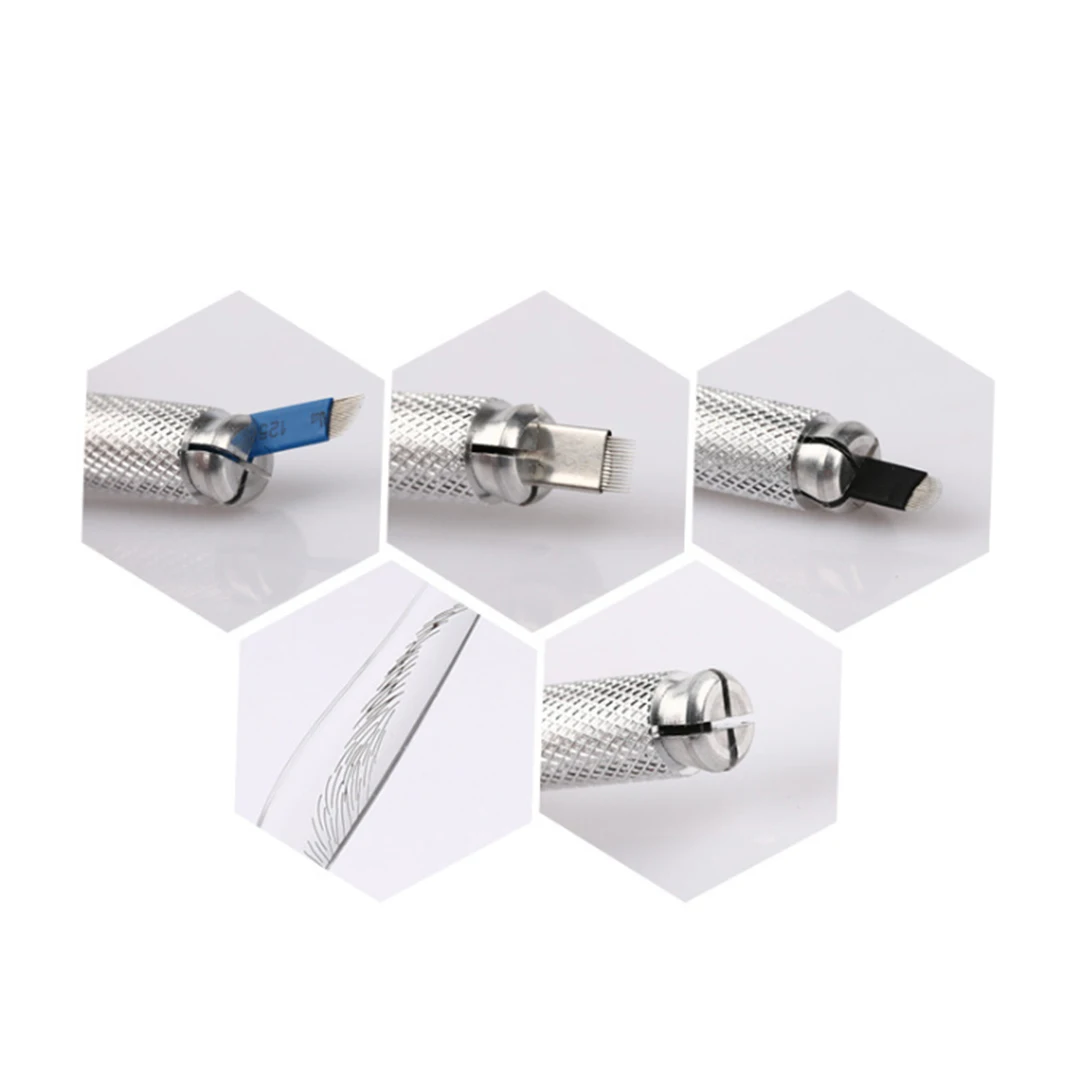 15cm Transparent Plastic Microblading Tattoo Pen for Easy Operation Permanent Makeup