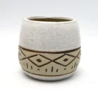 Round Pots Glaze High Quality Solid Round Planter Pots Ceramic Flower Pots With Glaze