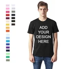 wholesale custom black bulk solid plain t shirts 180g mens 100% cotton plain bulk tshirts for printing