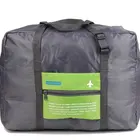 Sky blue travel folding waterproof luggage bag
