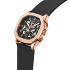Watch Men Men OEM Custom Logo Luxury Classic Winder Mechanical Square Automatic Watch Men Wristwatches