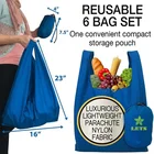 Eco Foldable Reusable Shopping Tote Grocery Bag