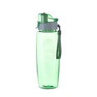 direct factory Wholesale 750ml sports plastic water bottle drinking bottle with easy handle small mouth
