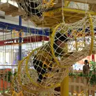Kids Ninja Warrior Obstacles Course Equipment for Family Fun Indoor & Outdoor in Amusement Park