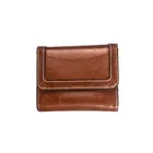 2019 Retro Oil Wax Leather Woman Wallet 4 Colors Short Purse For Lady