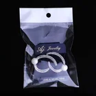 One-Stop Service Thank You Plastic Bag Custom LOGO OPP Transparent Small Jewelry Packaging Card Head Bag