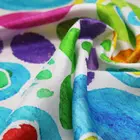 100% Silk Custom Digital Printed Silk Habotai Fabric Silk Habutai Fabric for Garment and Scarves