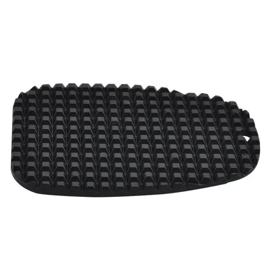 Black Universal Motorcycle Plastic Side Stand Moto Bike Kickstand Non-slip Plate Side Extension Support Foot Pad Base Wholesale