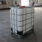 HDPE Rotating Process 500l Fuel Ibc Container Tank with Galvanized Steel Outside