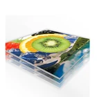 4mm Double Printed UV Stable Twin Wall Corrugated Advertising Plastic Sheets