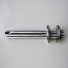 SS304 electric immersion tubular flange heater