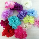 Wholesale simulation Dahlia flower head wedding road lead flower decoration simulation silk Dahlia factory direct sales