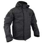 Wholesale Black Tactical Jacket Softshell Security Jacket Logo Custom Military Softshell