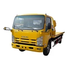 Diesel Tow Truck Hot Sale 4x2 Isuzu 4-5ton Flatbed Tow Wrecker Truck with EURO5 Emission Standard