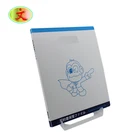 Colorful stripe printed PP eco-friendly display file folder