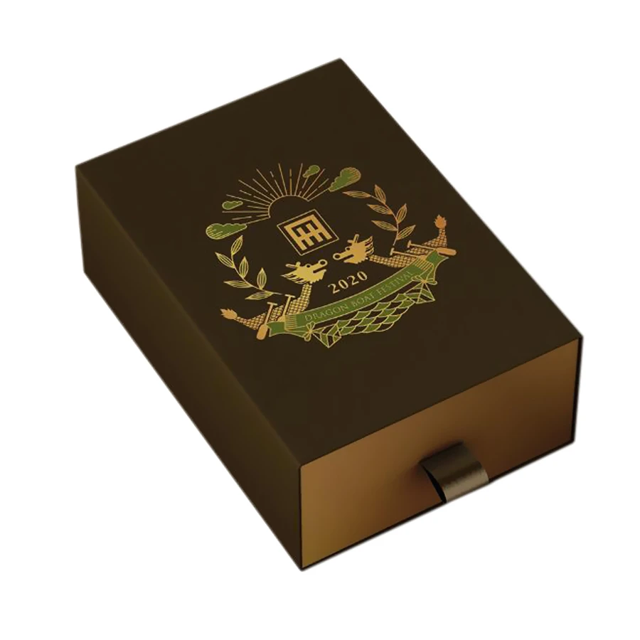 wholesale luxury rigid cardboard slider drawer style gift box