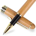 Best Selling Ballpoint Pen Gift Bamboo Pen Business Custom Logo Roller Pen