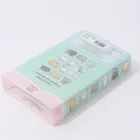 transparent custom printed plastic box soft crease foldable packaging boxes (0.2-1.2mm thick)