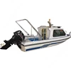 10 passenger fiberglass fishing speed boats on sale with customized color for water sports