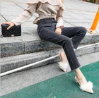 Straight High Waist Pants ladies jeans sexy lady jeans