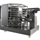 IQF spiral freezer for cooked shrimp processing machine