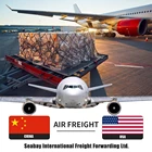 International shipping rates by air freight to USA
