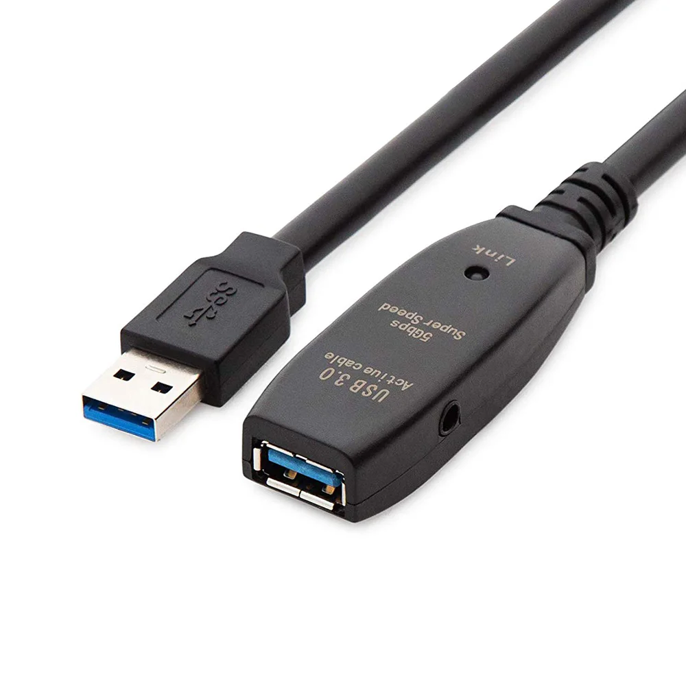 XANUAN USB 3.0 Active Extension Cable 10M Male to Female Extender Repeater Cord for Oculus Xbox PS4 USB Printer - ANKUX.COM