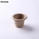 Recycled Paper Pulp Molded Seedling Pot, Paper Pot Tray, Nursery Pot