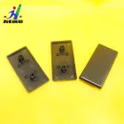 Plastic End Cap Plastic Aluminum Profiles Accessories Plastic End Cap Cover Or T Slot ABS Plastic Black End Cap Cover