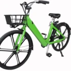 350W Motor Swappable Battery Integrated Wheels Sharing Ebike Share Bicycle